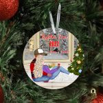 Couple Christmas Ornaments - Together Since Personalized Christmas Ornament - Image 5