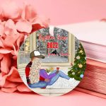 Couple Christmas Ornaments - Together Since Personalized Christmas Ornament - Image 8