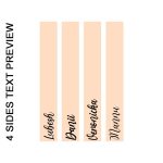 Personalized Name Necklace - Personalized Design Bar Necklace Pendant Valentine's Day Gift Anniversary Gifts - Image 6