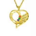 Personalized Name Necklaces - Up to 6 Names Personalized Sister Necklace Valentine's Day Gifts - Image 4