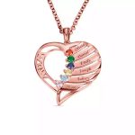 Personalized Name Necklaces - Up to 6 Names Personalized Sister Necklace Valentine's Day Gifts - Image 5