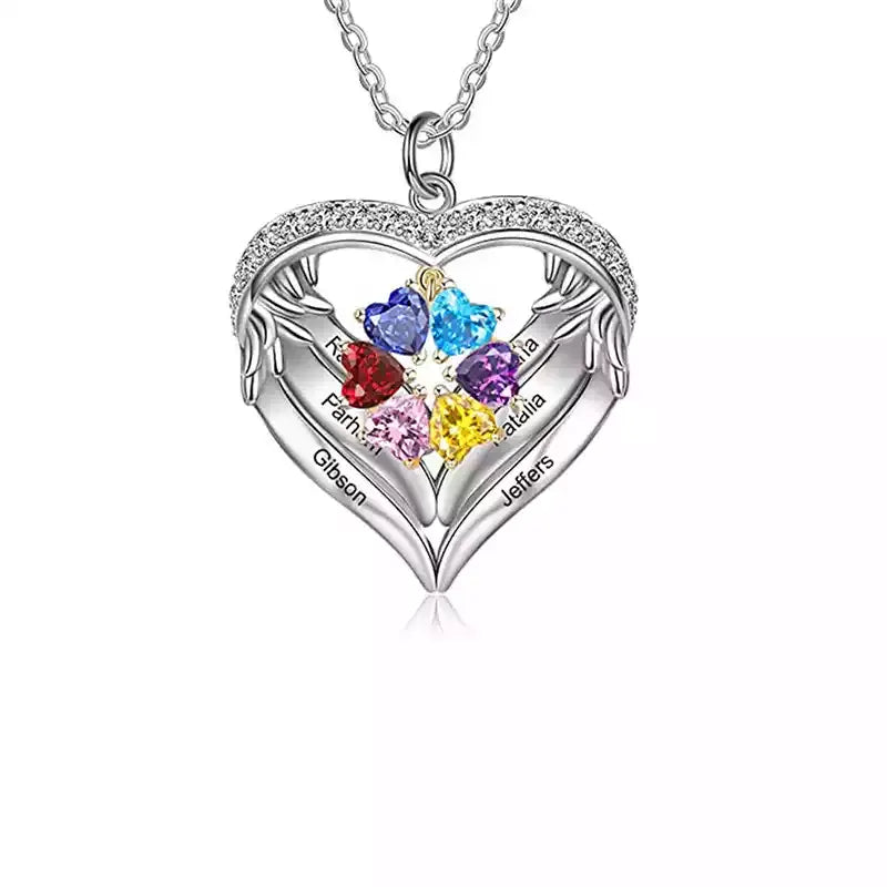 63982a944817a_large_4c624647-065c-498f-bc64-5002150d7b8d Personalized Name Necklace-Valentine's Day Engraved Name Gemstone Set Personalized Necklace Pendant - Image 1