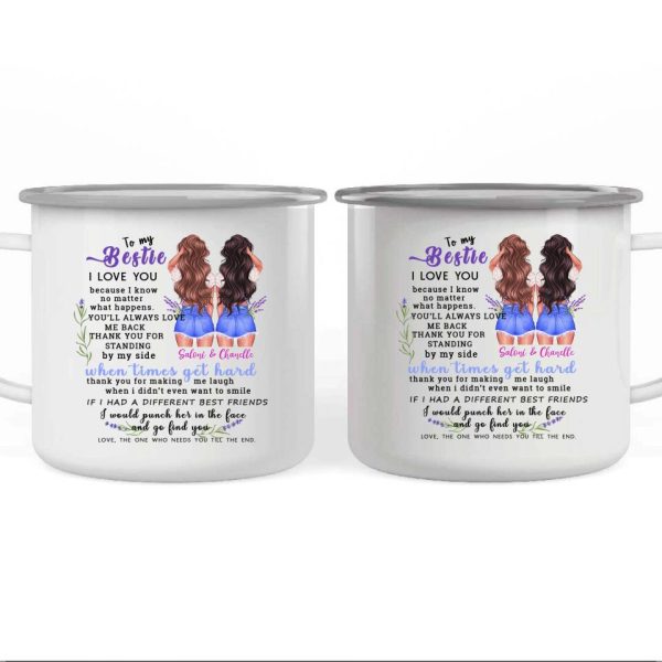 Best Friends Mug - To My Bestie Personalized Sister Mug With Name Best Friends Gifts - Image 7