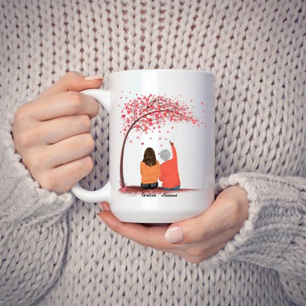 Mom & Daughter Mug - Best Mom Ever Personalized Mug Mother's Day Gifts - Image 4
