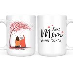 Mom & Daughter Mug - Best Mom Ever Personalized Mug Mother's Day Gifts - Image 6