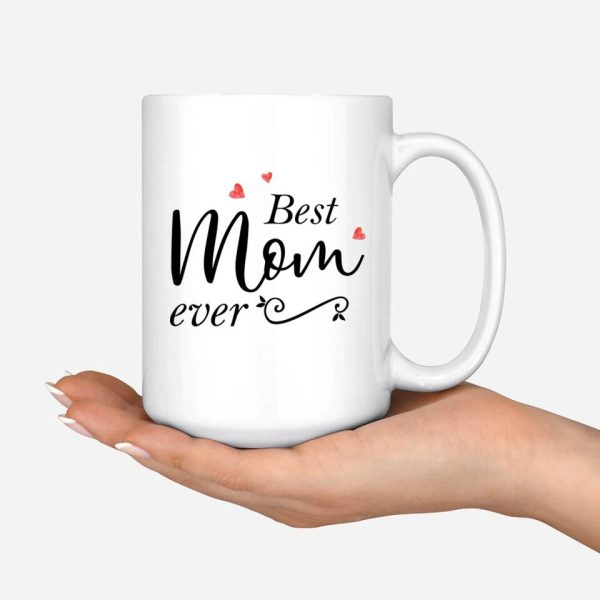 Mom & Daughter Mug - Best Mom Ever Personalized Mug Mother's Day Gifts - Image 5
