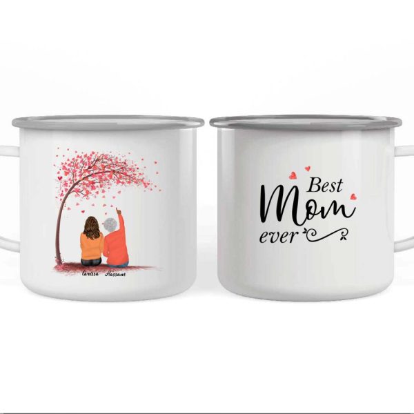Mom & Daughter Mug - Best Mom Ever Personalized Mug Mother's Day Gifts - Image 7