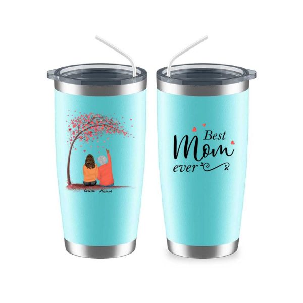 Mom & Daughter Mug - Best Mom Ever Personalized Mug Mother's Day Gifts - Image 8