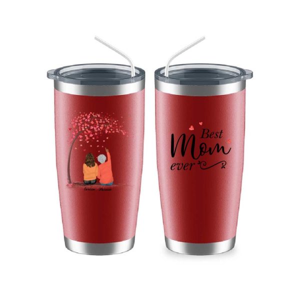 Mom & Daughter Mug - Best Mom Ever Personalized Mug Mother's Day Gifts - Image 11