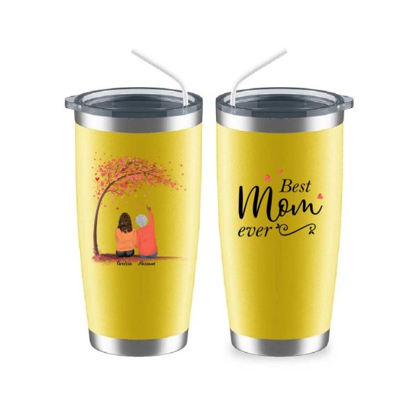 Mom & Daughter Mug - Best Mom Ever Personalized Mug Mother's Day Gifts - Image 12