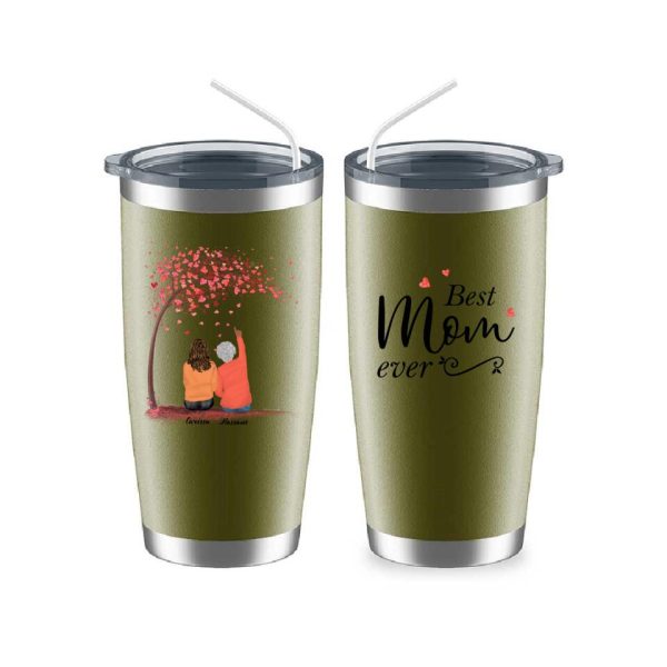 Mom & Daughter Mug - Best Mom Ever Personalized Mug Mother's Day Gifts - Image 16