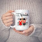 Best Friends Mug - Always Friends Personalized Friend Mug Friendship Gifts - Image 5
