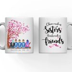 Up To 5 SIsters Mug - Big Sister Personalized Mugs Best Friends Gifts Friends Forever