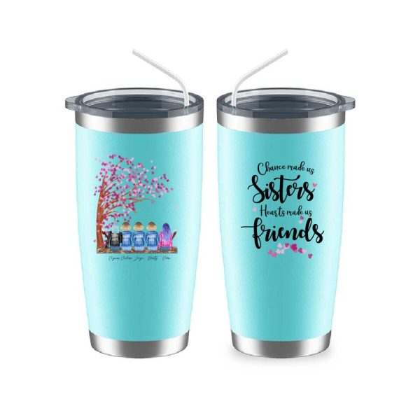 Up To 5 SIsters Mug - Big Sister Personalized Mugs Best Friends Gifts Friends Forever - Image 7