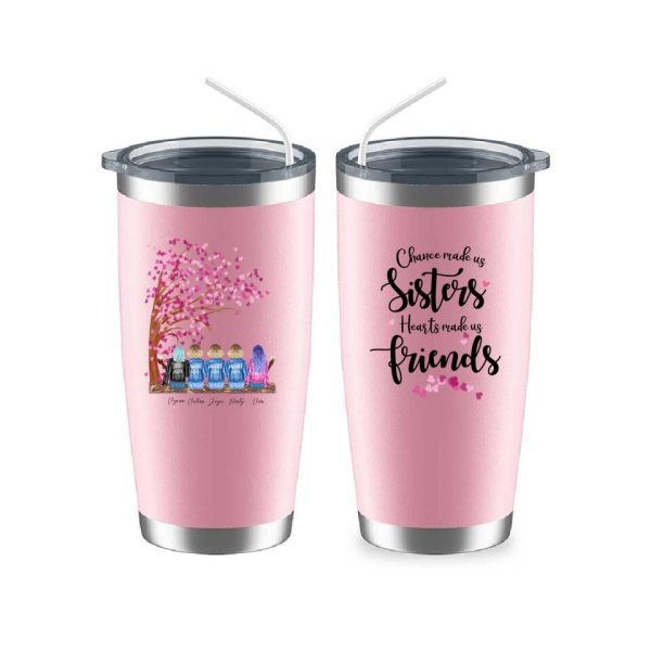 Up To 5 SIsters Mug - Big Sister Personalized Mugs Best Friends Gifts Friends Forever - Image 14