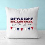 4th of July Pillow - Best Friends Pillow Case Personalized Pillow - Image 2