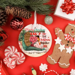 Couples Christmas Ornament - Our First Christmas Together Personalized Christmas Ornament for Couples - Image 3