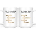 The Family Forever Linked Together  Personalized Mug Custom White 15oz