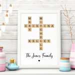Family Crossword Art - Personalize (7)