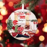 Couple Christmas Ornament - Our First Christmas Personalized Ornaments Couple Gift Souvenir - Image 3