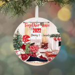 Couple Christmas Ornament - Our First Christmas Personalized Ornaments Couple Gift Souvenir - Image 6
