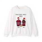 Personalized Merry Christmas Sweatshirt For Couple (1)