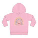 Personalized Sweatshirt for Girls - Boho Rainbow Name Sweatshirt Custom Gift for Kids Pink