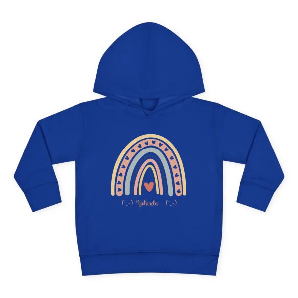 Personalized Sweatshirt for Girls - Boho Rainbow Name Sweatshirt Custom Gift for Kids Royal