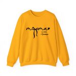 Custom Mama Sweatshirt with Kids Names - Personalized Mother’s Day Gift - 100% Cotton Crewneck S-5XL Gold