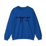 Custom Mama Sweatshirt with Kids Names - Personalized Mother’s Day Gift - 100% Cotton Crewneck S-5XL Royal