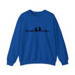 Personalized Mama Sweatshirt with Name - Custom Est. 2026 Mother's Day Gift - Heavyweight Cotton S-5XL Royal