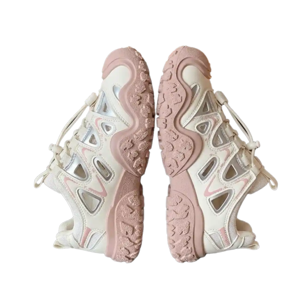 Women's Chunky Sneakers Breathable Casual Sports Shoes - Image 3