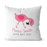 Baby Flamingo Pillow Customization