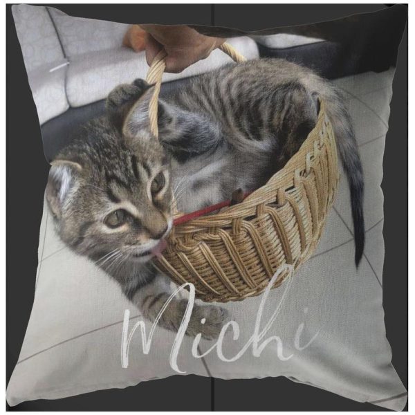 Custom Cat Pillow With Name - Image 4