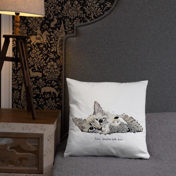 Custom Cat Pillow With Name - Image 6