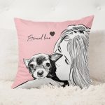 Custom Dog Pillow With Name - Image 2