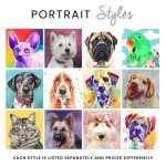 Custom Pet Portrait Pillow - Image 6