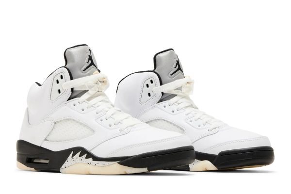 Jordan 5 Retro 'White Black' - Image 3