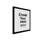 Framed Canvas Prints With Text (From 8*8") - Image 2