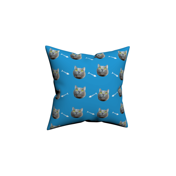 Custom Cat Face Pillow - Image 2