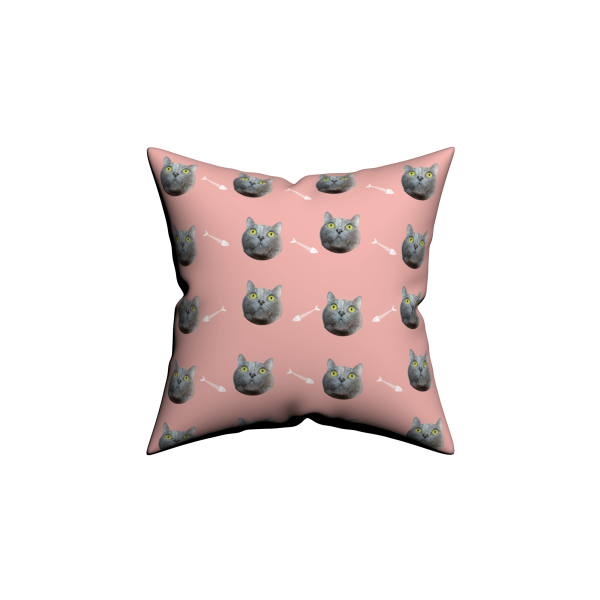 Custom Cat Face Pillow - Image 5