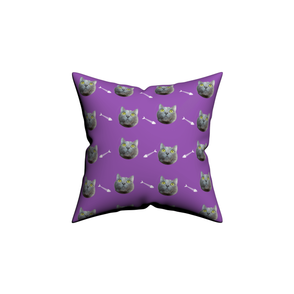Custom Cat Face Pillow - Image 8