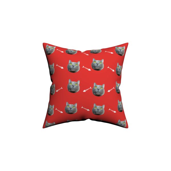 Custom Cat Face Pillow - Image 7