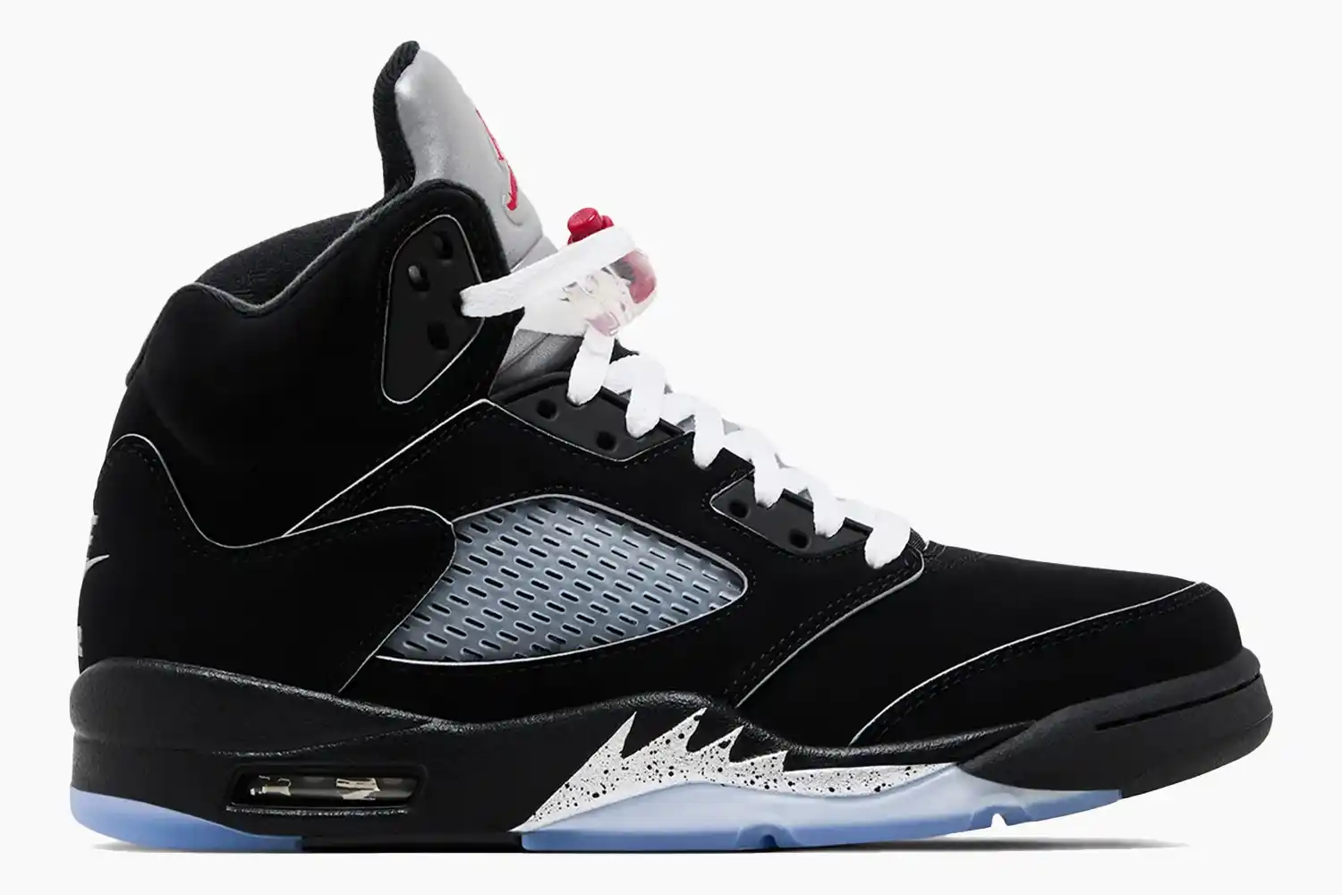 Air Jordan 5 Retro OG Black Metallic Reimagined Men’s (2026) – Black/Fire Red